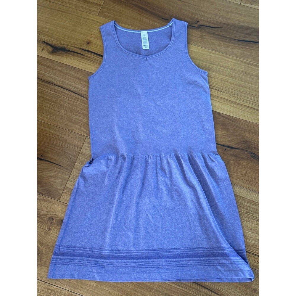 Ivivva By Lululemon Girls Size 14 Court Champ Tennis Dress Seamless Purple
